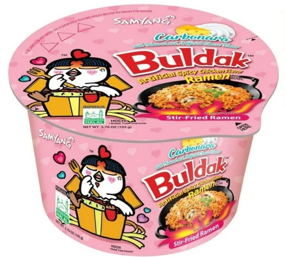 *[삼양] 까르보 불닭볶음면 큰컵 (105g)