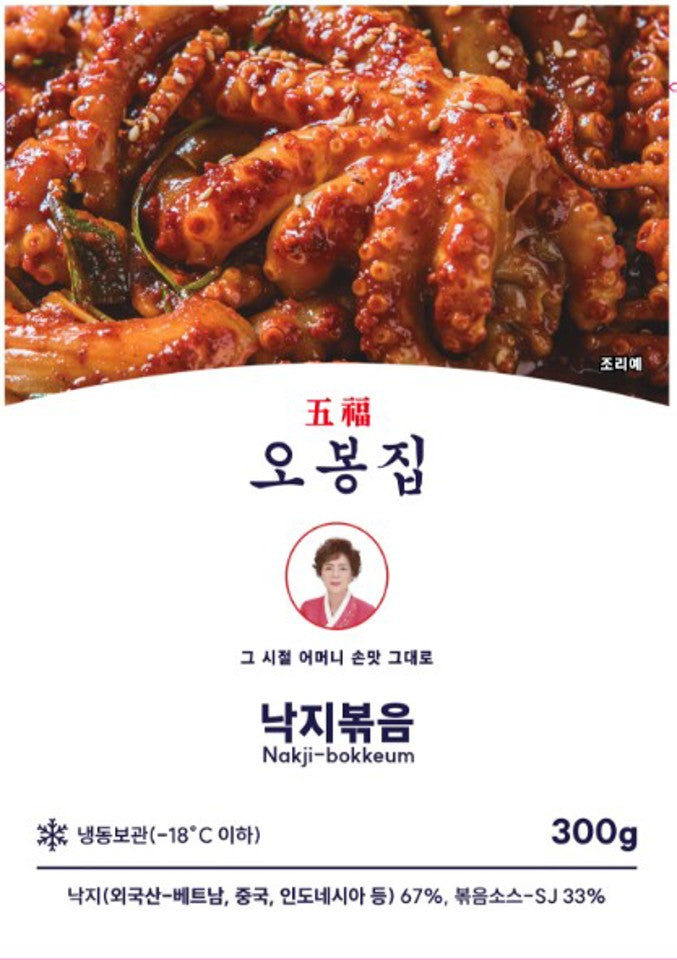 [오봉집] 낚지볶음 (300g)