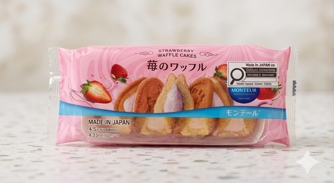 [Monteur] Strawberry Waffle (109g)