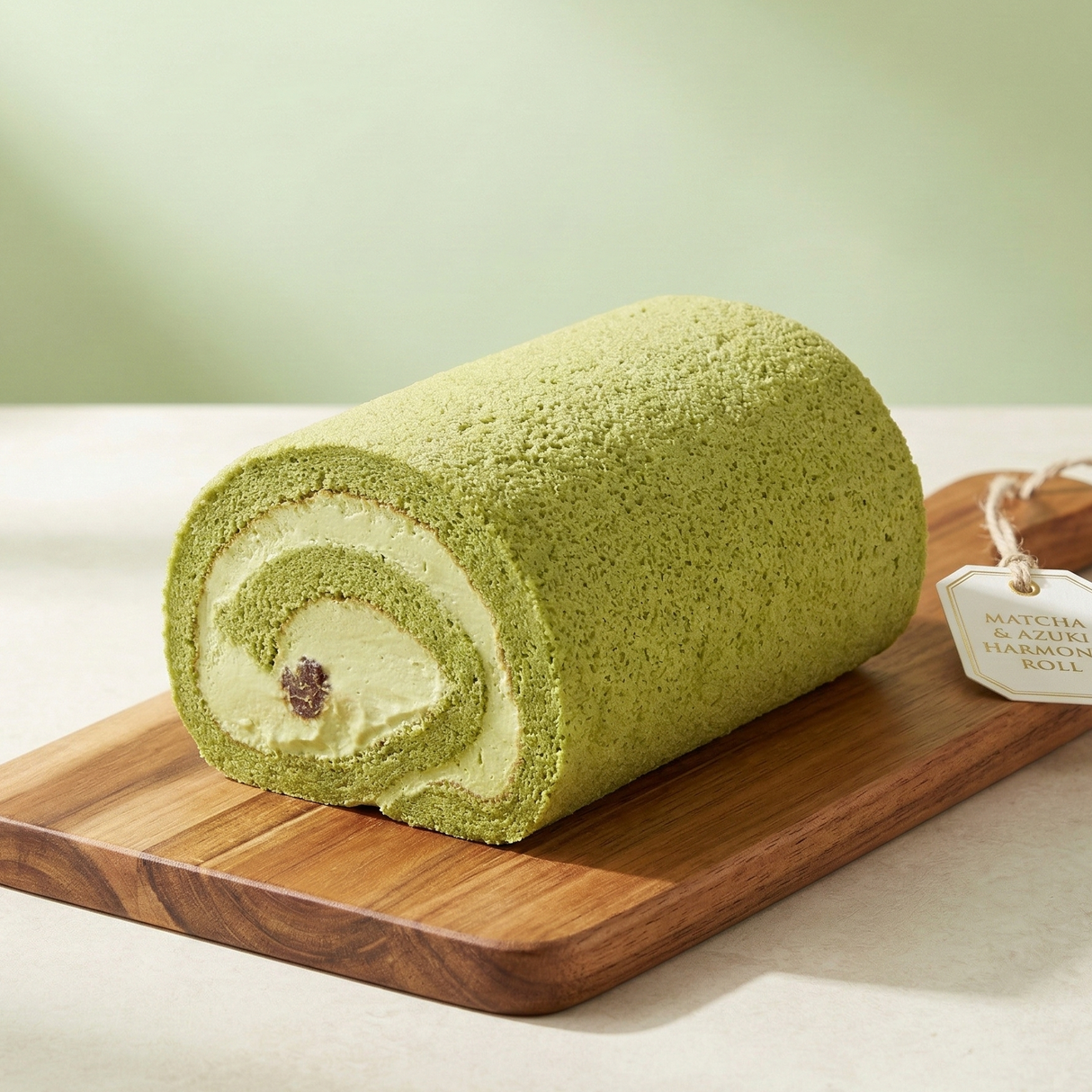 [BakingLaLa] Bánh cuộn nhân trà xanh 1 hộp (5 miếng)