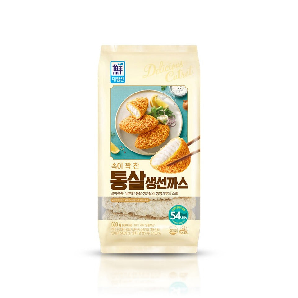 속이 꽉 찬 통살 생선까스 (600g)