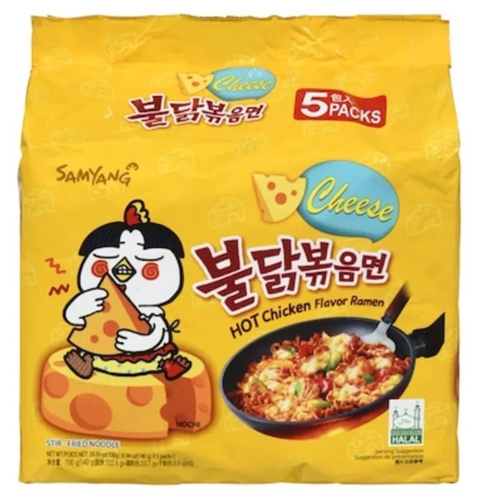 *[삼양] 불닭볶음면 치즈 멀티팩 (140g*5)