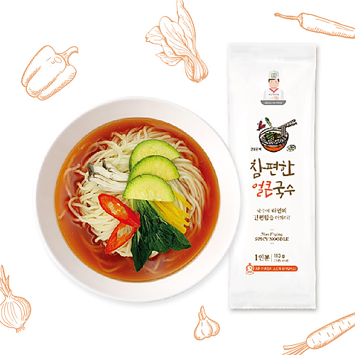 *[모티] 참편한국수 얼큰 (113g)