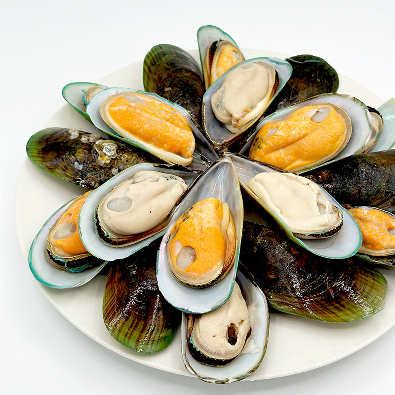 [Blue Bay] New Zealand Green Mussels (Extra Large, 800g)