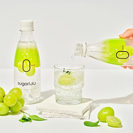 *[Sugarlolo] Sparkling Shine Muscat Sugar-Free Drink 350ml