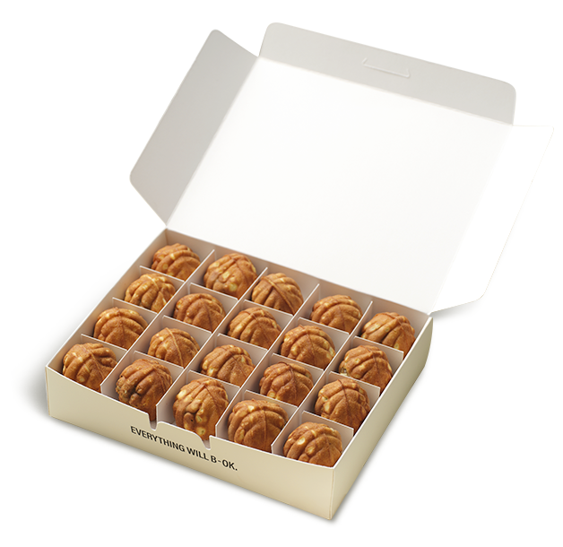 [Walnut] Red Bean Walnut Snack (460g, 20 pieces)
