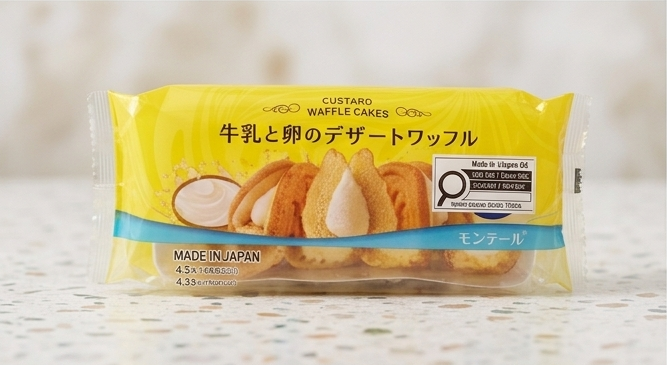 [Monteur] Custard Waffle (120g)