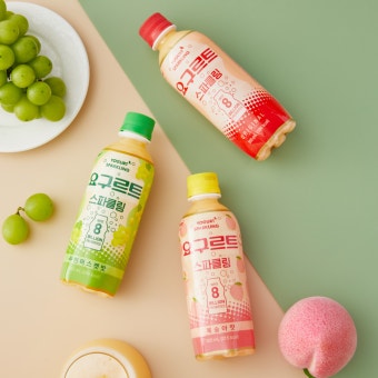 *[블링부스터] 스파클링 요구르트 복숭아 (355ml)