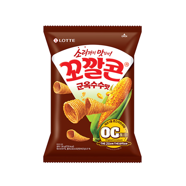 *[롯데] 꼬깔콘 군옥수수맛 (134g)