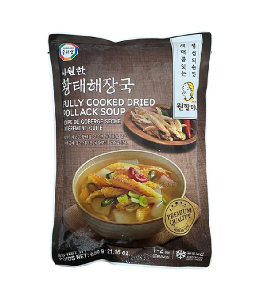[Surasang] Grandma's Hwangtae Hangover Soup (600g)