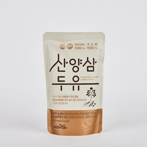 *[우리두][1+1] 산양삼 두유 1+1박스 (190ml x 15개입 x 2)