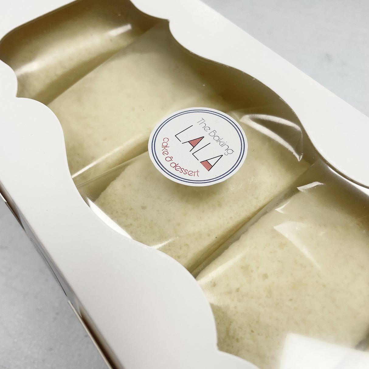 [BakingLaLa] Pure Milk Roll Cake 1 Box (5 Pieces)