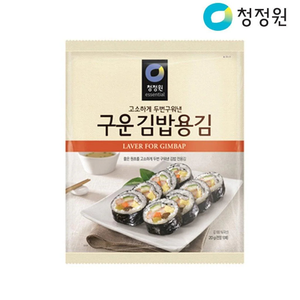 *[청정원] 구운 김밥용김 (10매, 20g)