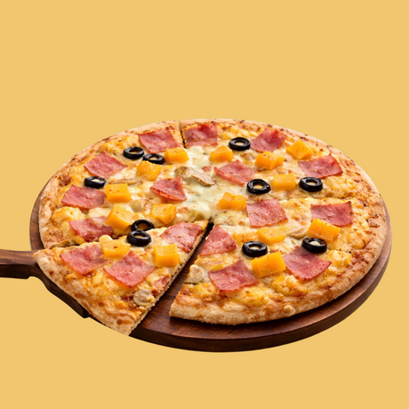 [윤스타] 수제화덕 고구마 베이컨 치즈 피자 (300g)