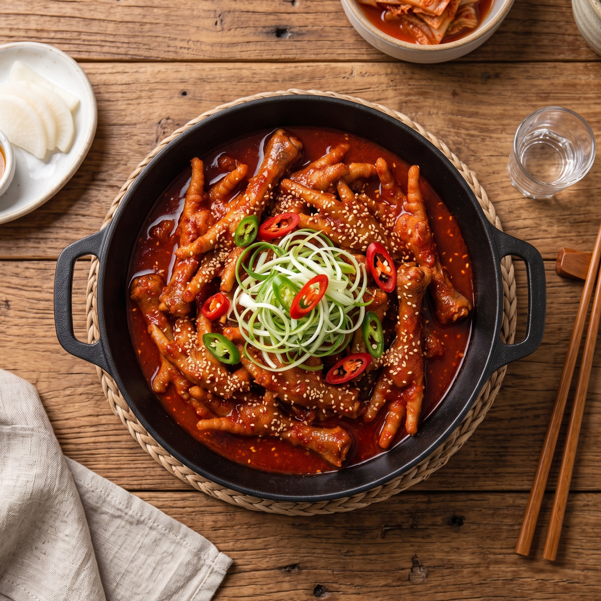 국물 닭발 (600g)