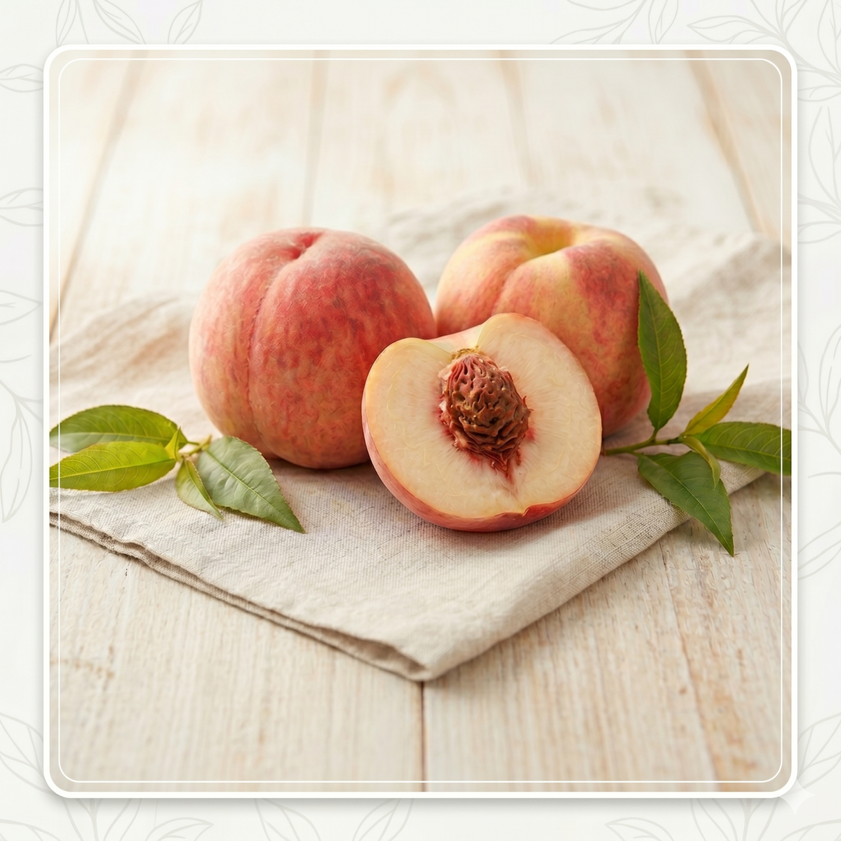 Standard White Peach (approximately 3lb)