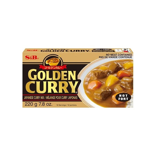 *[S&B] Golden Curry Hot (220g)