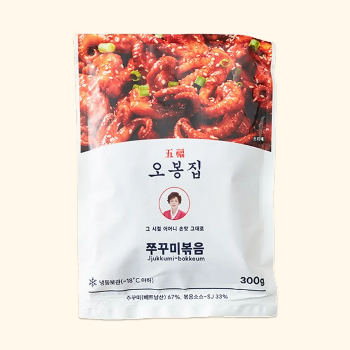 [Obongjib] Stir-fried Small Octopus (300g)