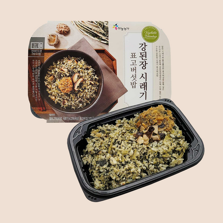 (1+1 đặc biệt) [Hanel Farm] Cơm nấm shiitake với tương đậu (215g)