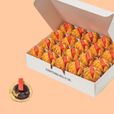 [Bokhodu] Korean Walnut Cake balls (Red Bean & Strawberry Butter) (460g, 20 pieces)