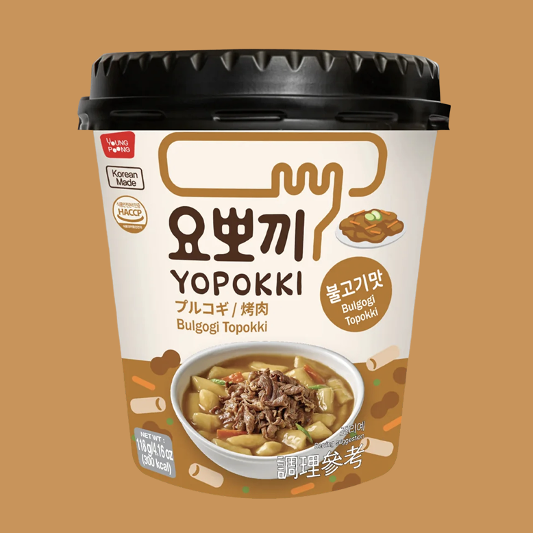 요뽀끼 불고기맛 컵 (118g)