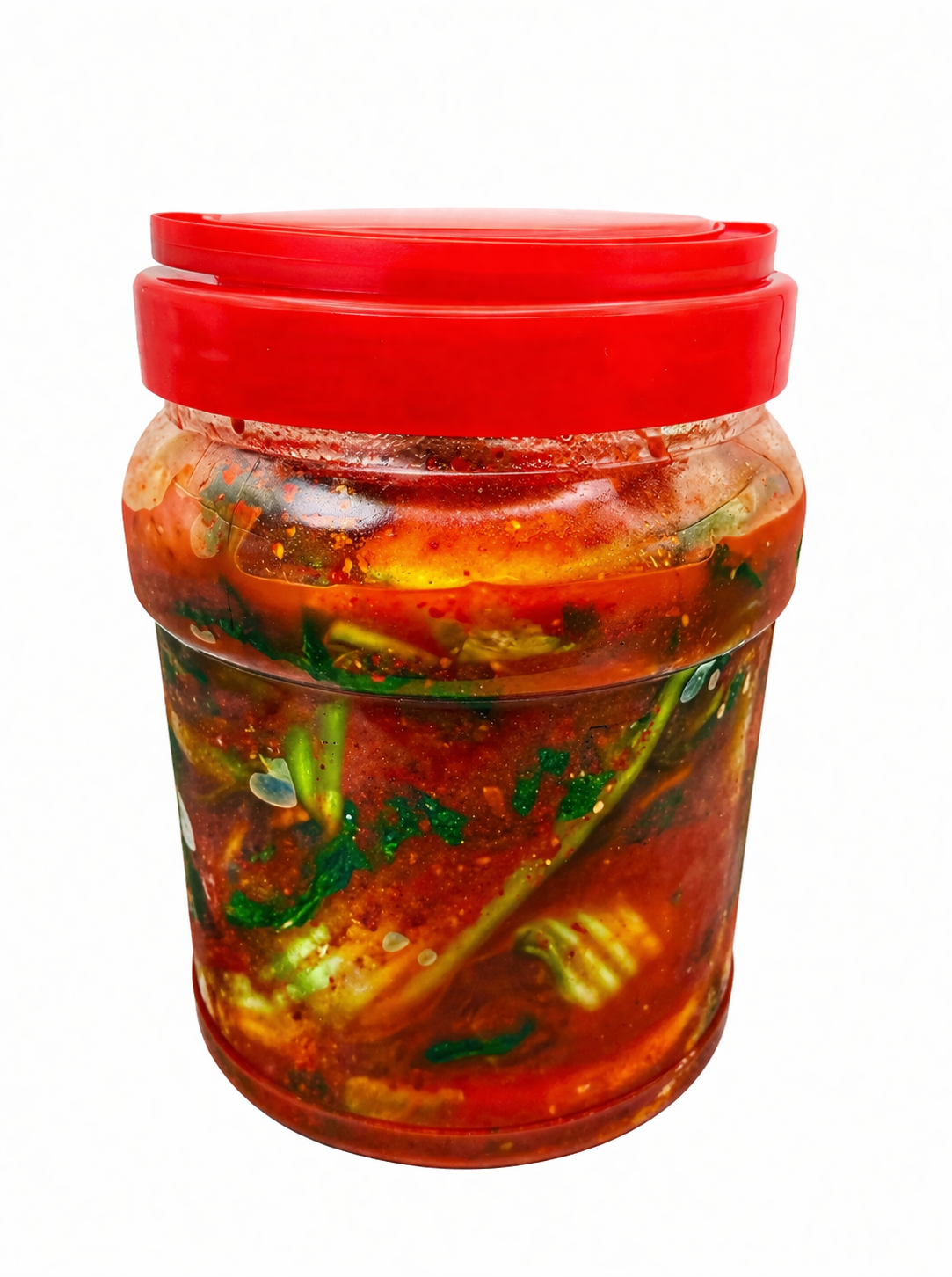 <진미김치> 초록잎 김치 (2L)