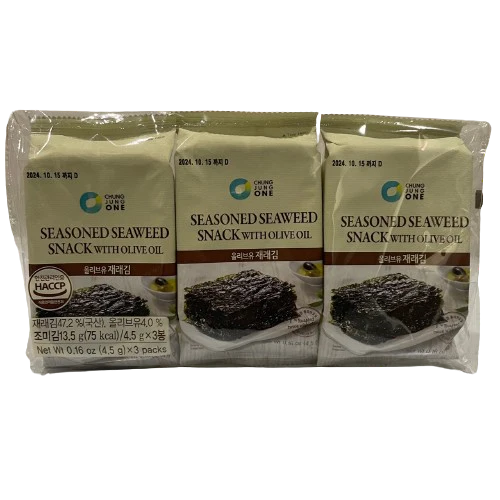 *[Chung Jung One] Dầu ô liu rong biển truyền thống (4.5g*3)