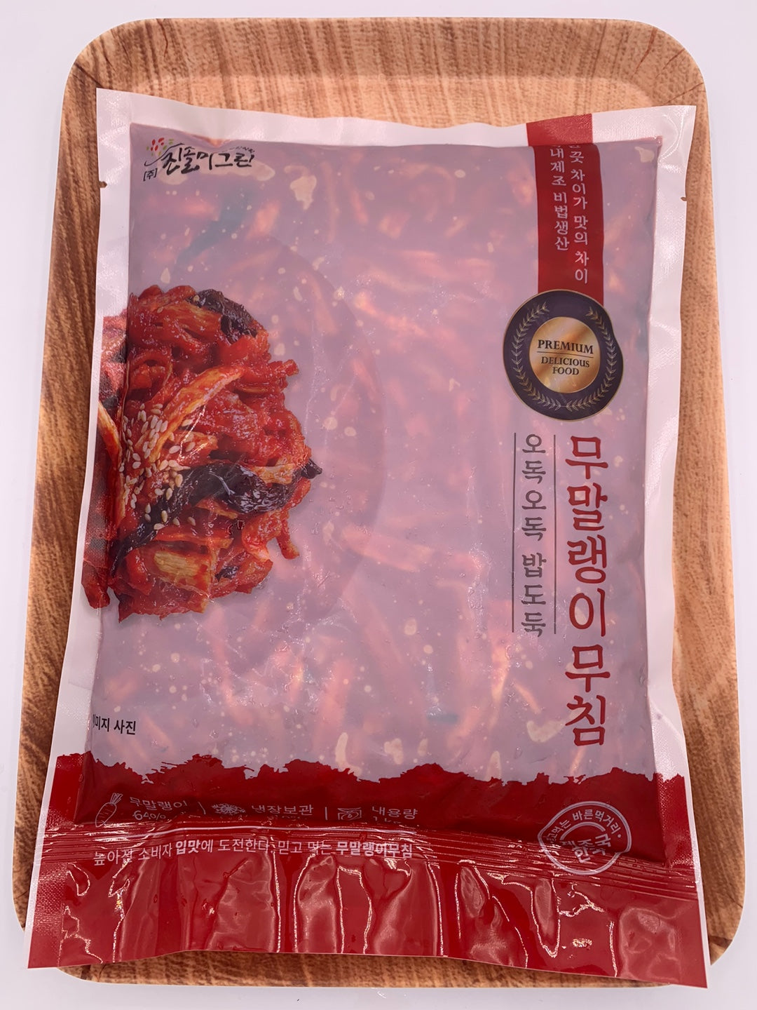 [JINSOLMI] Seasoned Dried Radish (1kg)