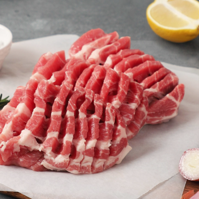 <CHOWON> Honeycomb Fresh Pork Neck (1.5LB)