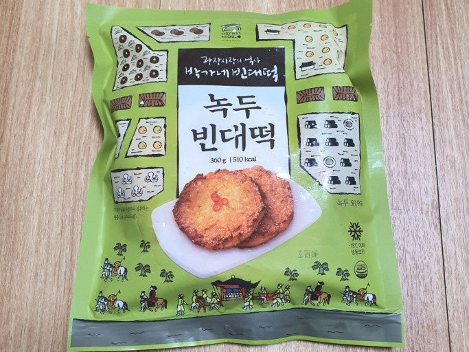 [박가네 빈대떡] 녹두 빈대떡 (360g)