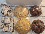 *[BakingLaLa] Cookie Set 6 Pieces (Choco Lava Cookie, Protein Cookie, Strawberry & Oreo Chewy Cookie)