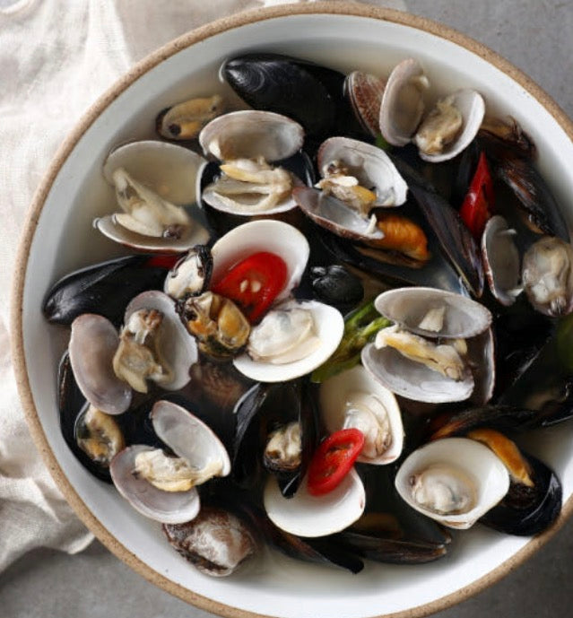 [Yum Yum] Thịt ba chỉ xào mực (nửa chế biến, 400g)