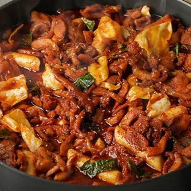 [CHAN] Fire-flavored Dakgalbi (500g, Spicy)