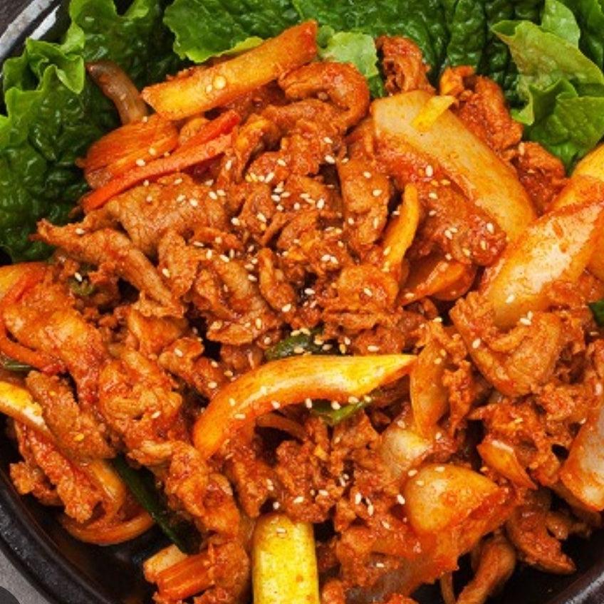 [CHAN] Spicy Stir-Fried Pork with Charcoal Flavor (500g, Spicy)