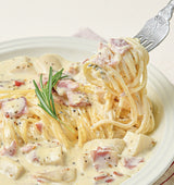 [The Babs Kitchen] Bacon Carbonara (1 serving)