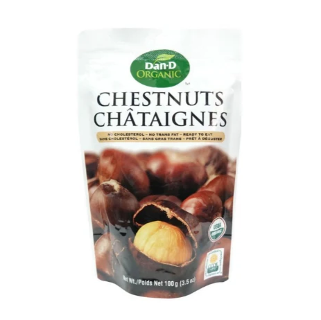 *[MarketVan] Peeled Roasted Chestnuts 2 Packs (100g x 2 Packs)*