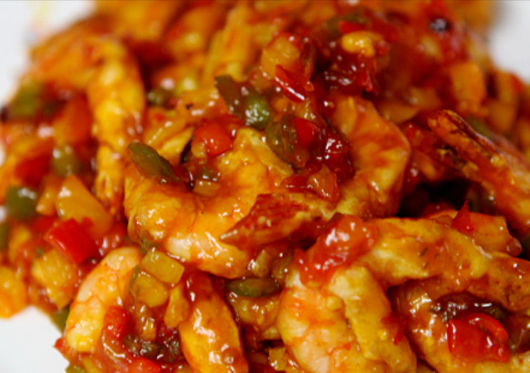 [소스맨] 칠리새우 (10pc)