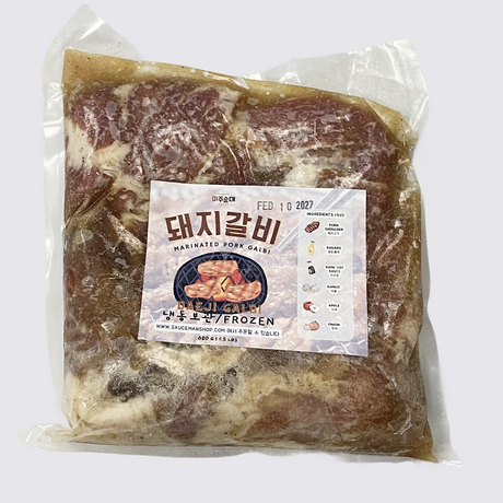[소스맨] 돼지갈비 (680g)