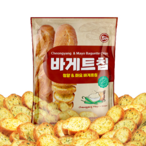 *[SI] Cheongyang Mayo Baguette Chips 3 Packs (70g x 3's)*