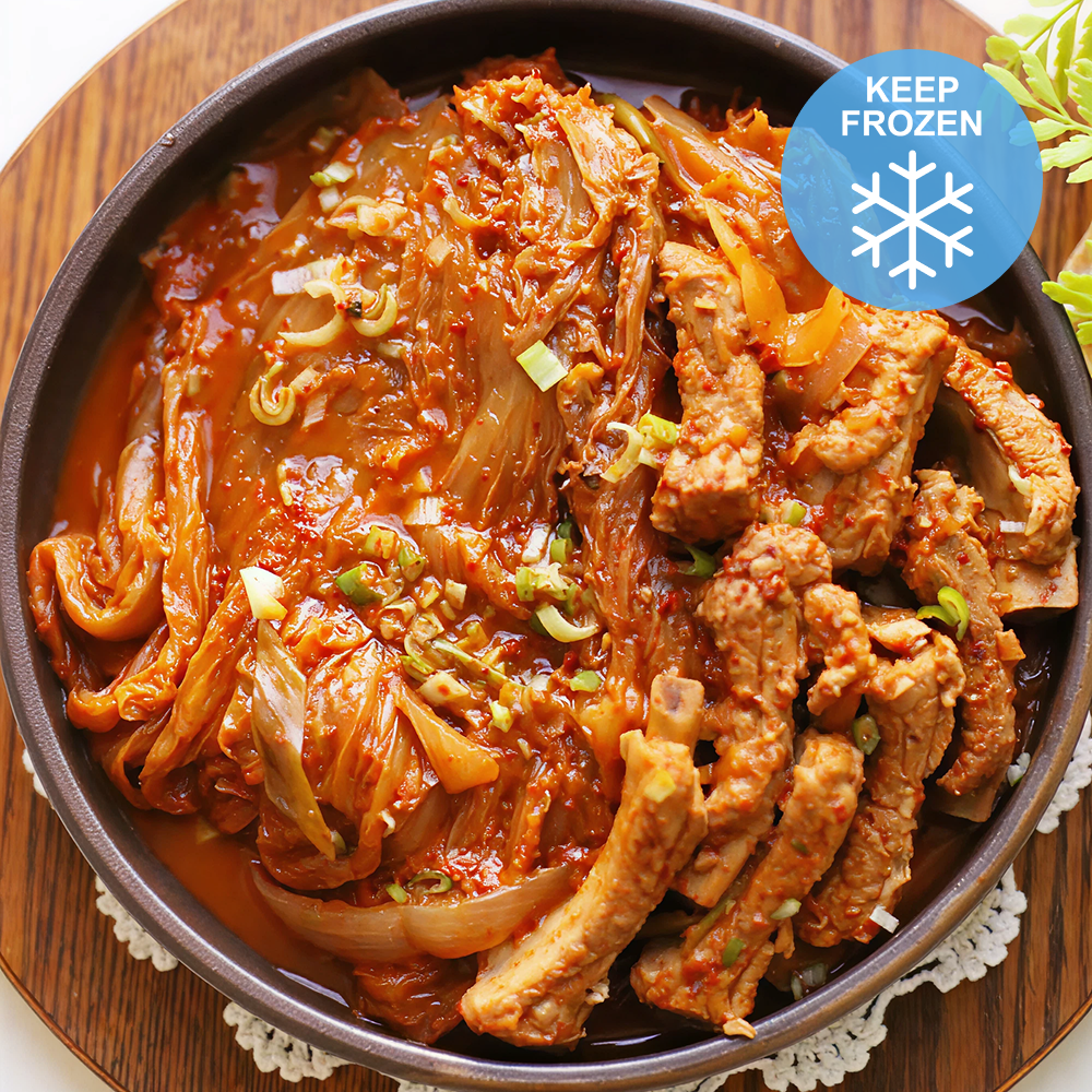 [The Babs Kitchen] Pork Ribs Kimchi Stew (Serves 1-2)