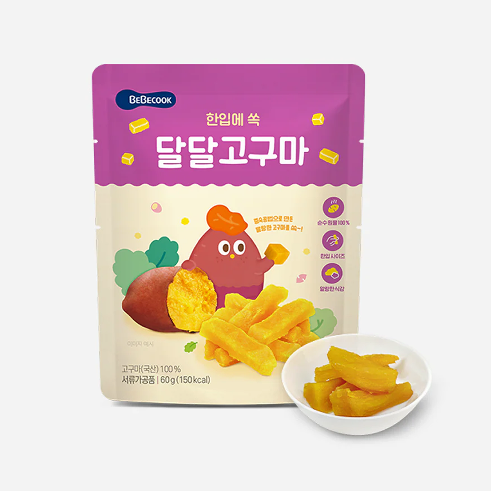 *[베베쿡] 한입에쏙 달달고구마 60g