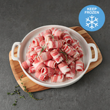 [CHOWON] Thịt ba chỉ bò (1LB, đông lạnh/ nướng và nấu canh)