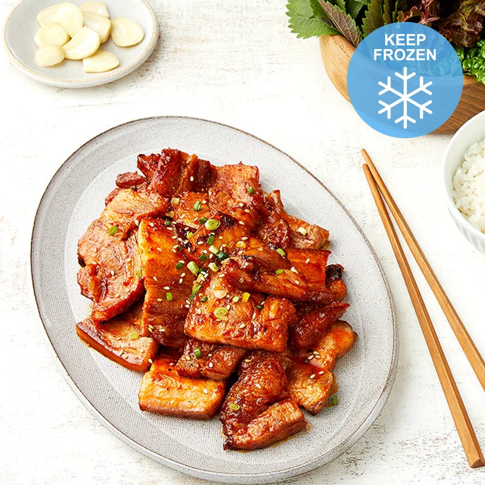 [초원] 삼겹살 고추장 불고기 (1.5LB, 냉동)