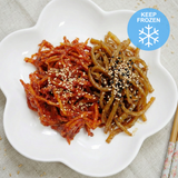 <밥스> 진미채볶음 2종 (간장/매콤) (각 약100g)