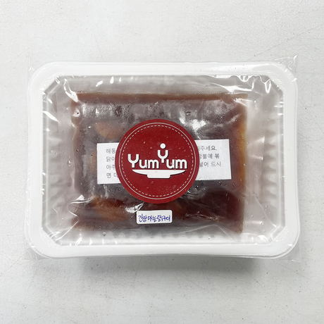 [얌얌] 간장마늘닭구이 밀키트(닭400g+떡+소스)