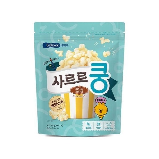 *[Bebecook] White Creamy Kid Snack(23g)