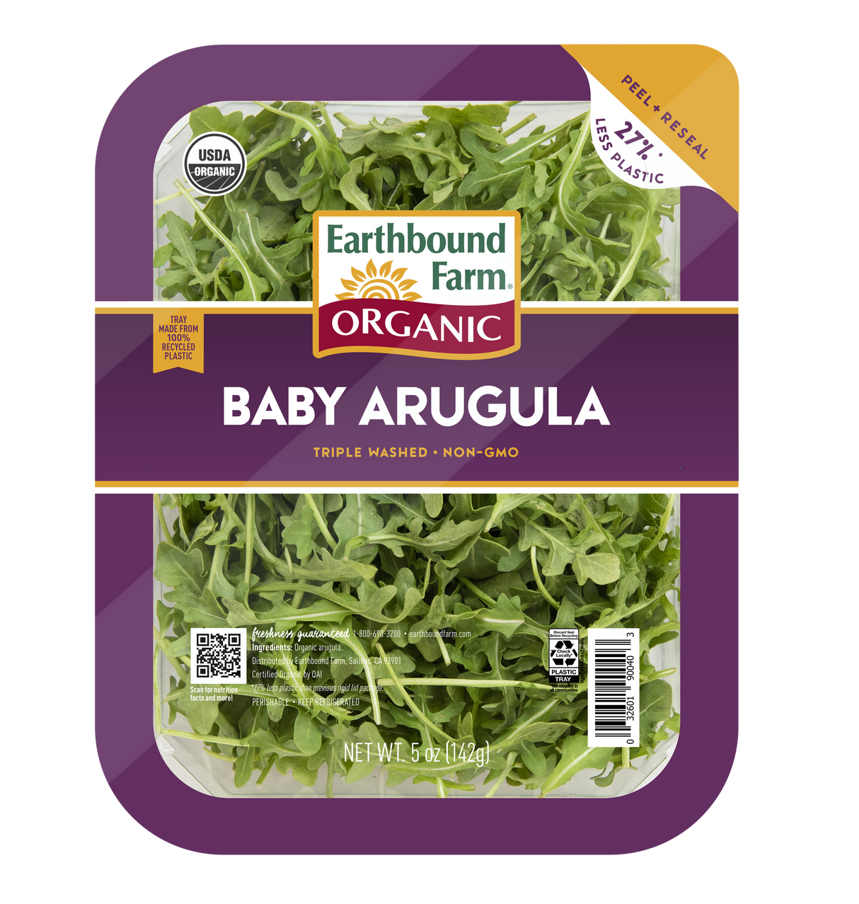 <Sandy Farm> Organic Baby Arugula (142g)