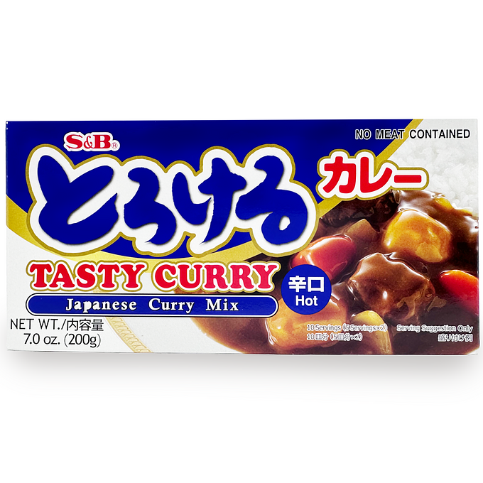 *[S&B] Torokeru Hot Curry (200g)