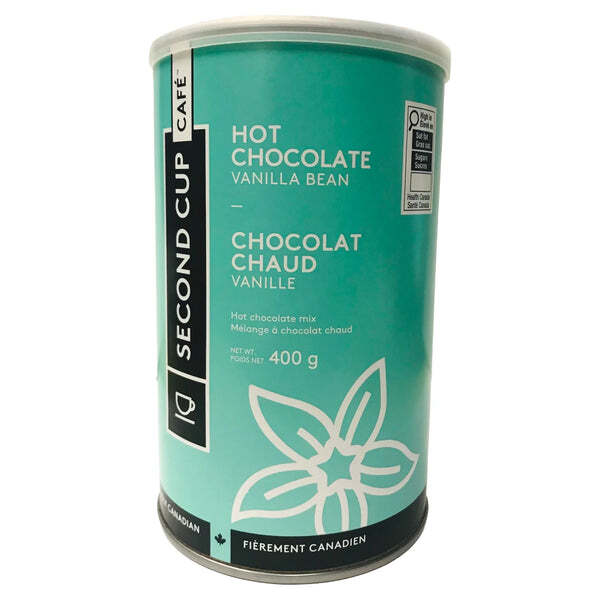 *[Second cup] Hot chocolate mix vanille bean (400g)