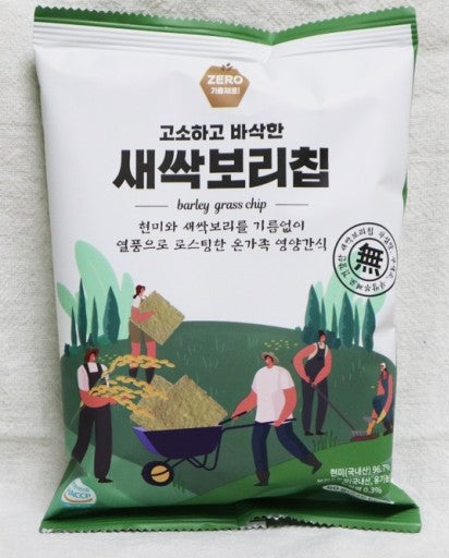 *[푸른디딤] 새싹 보리칩 (무설탕, 60g)